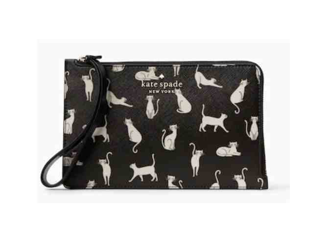 Kate Spade Staci Medium Cat L Wristlet - Photo 1