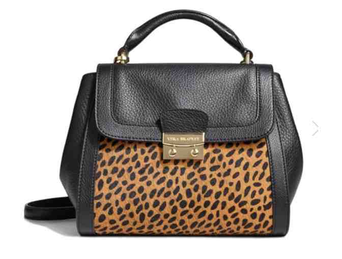Vera Bradley Stella Mini Satchel in Sycamore Cheetah Leather - Photo 1
