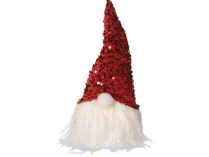 Sleigh Hill Fabric Gnome with LED Body - 12”