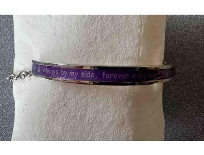 Always by my side, forever in my heart Bracelet