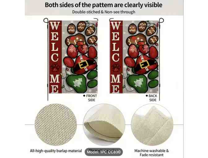 Holiday Paws Garden Flag - Photo 1