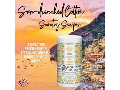 Sun Drenched Cotton Scentsy Swipes (for clean up)