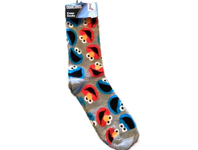 Sesame Street Unisex Crew Socks - Photo 1