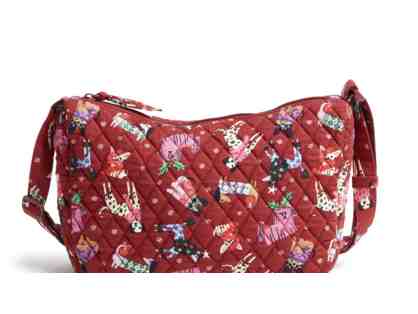 Vera Bradley Crossbody in Holiday Hounds