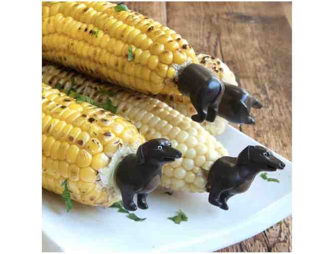 The Charcoal Companion Dog Corn Holders - Photo 2