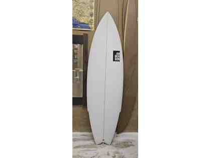 Custom Designed Scott Anderson 6ft. Massie Fish Surfboard