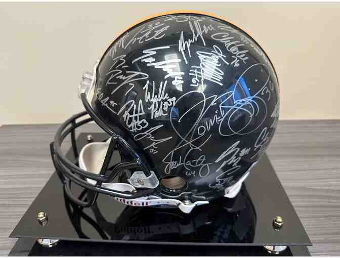 Steelers 'One for the Thumb' Super Bowl 40 Signed Helmet (Authentic, Mint Condition)