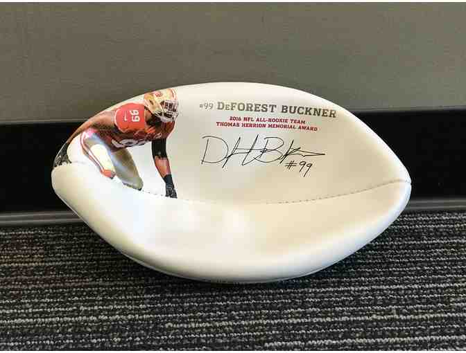 SF 49ers Autographed Football