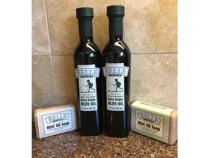 1 Box Organic Veggies from J & P Organics, Cookbook, Wine, Olive Oil & Soap