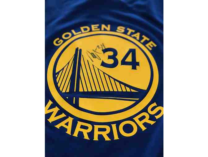 Warriors Jersey - Livingston Autograph