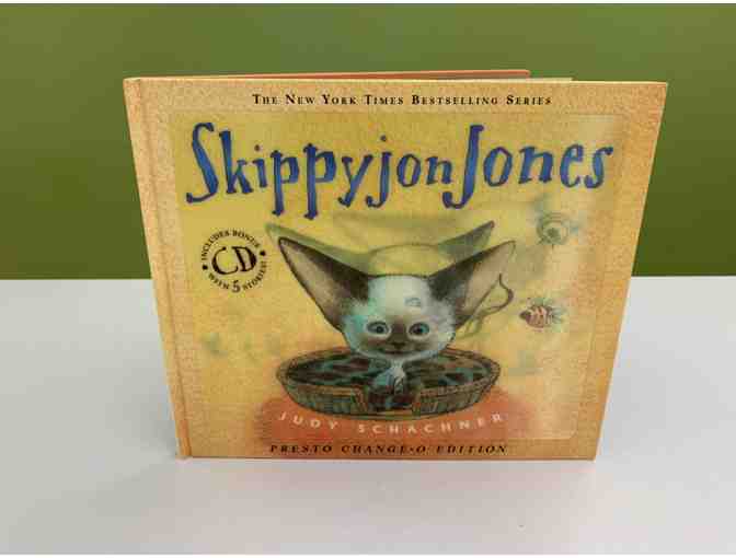 Autographed Presto Change-o Edition Hardcover 'Skippyjon Jones' by Judy Schachner