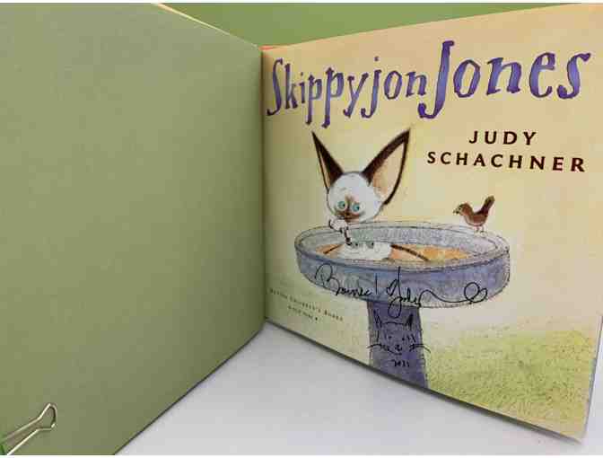 Autographed Presto Change-o Edition Hardcover 'Skippyjon Jones' by Judy Schachner