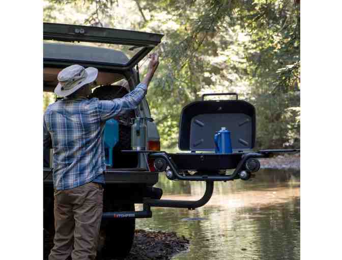 HitchFire Forge 15 hitch mounted BBQ Grill and Cover