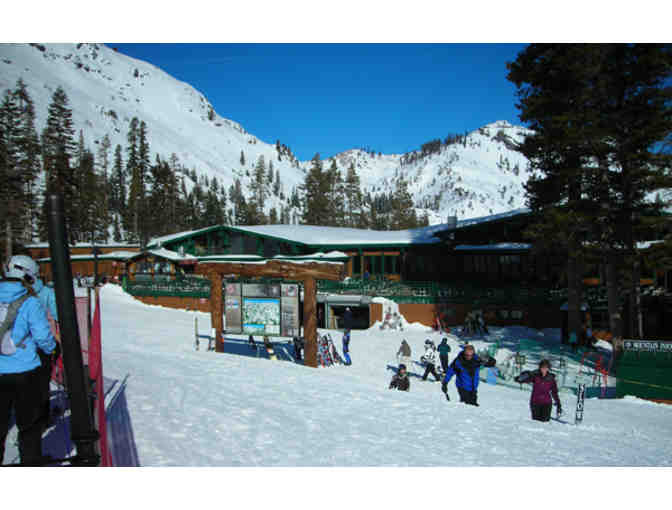 4 Squaw Valley/Alpine Meadows Lift Tickets + 3 Day AWD SUV rental