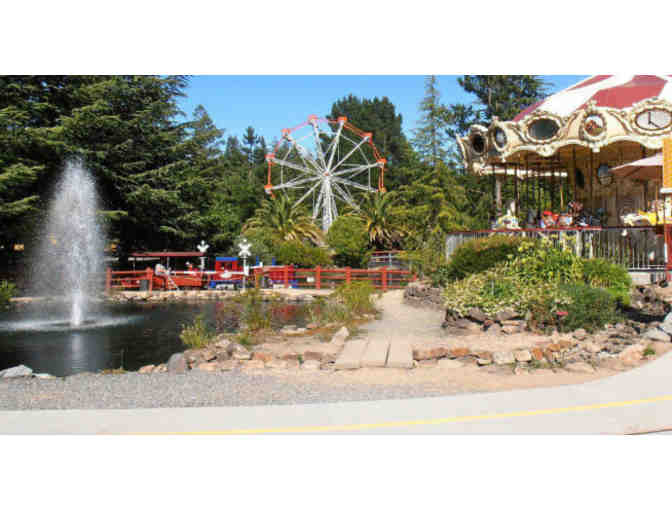 Sonoma Train Town Railroad 4 Round Trip Tickets