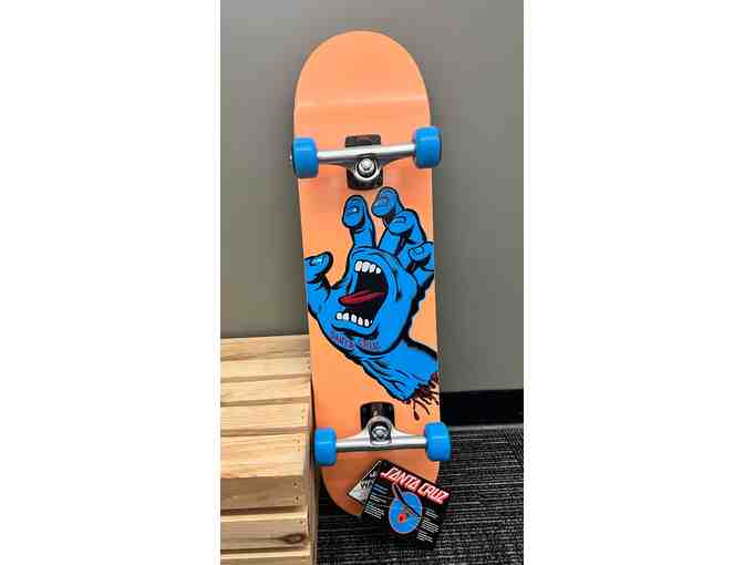 Santa Cruz Orange Screaming Hand Mid Size Skateboard
