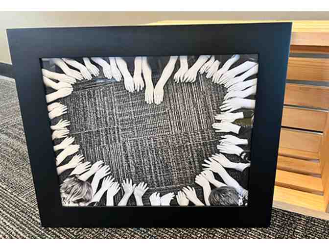 Mrs. Molinaro's Kindergarten 'Heart Hands' Framed Photo