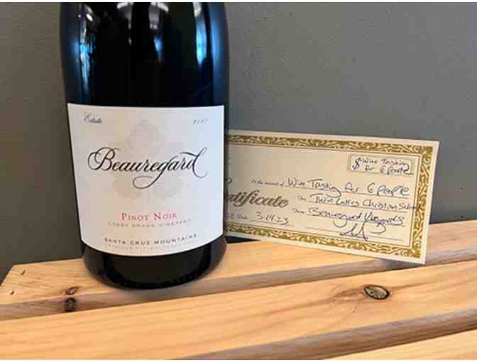 Beauregard Vineyards Wine Tasting for 6 & Magnum Pinot Noir