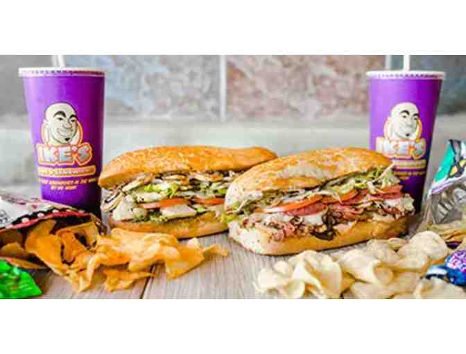 Ike's Love & Sandwiches - (2) Free Sandwich Certificates