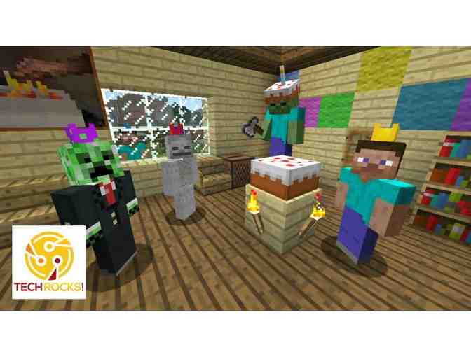 Tech Rocks! - Gold Minecraft Birthday Party Experience