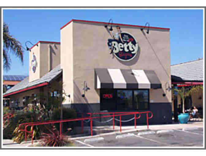 Betty Burgers - $50 Gift Card