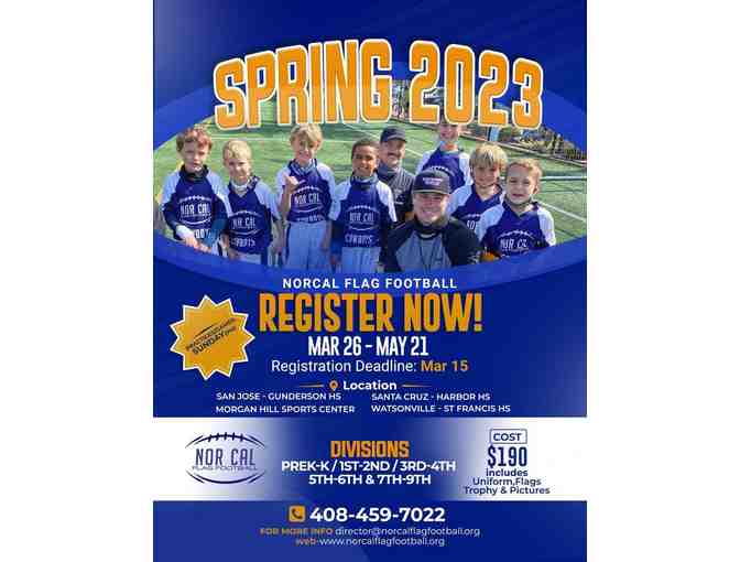 NorCal Football (1) Free Season