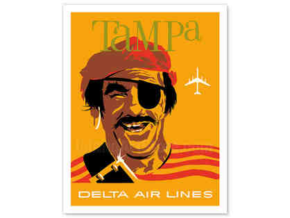 Pirate Buccaneer TAMPA! Delta Air Lines!