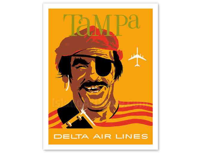 Pirate Buccaneer TAMPA! Delta Air Lines! - Photo 1
