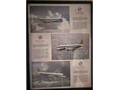 Lockheed! Douglas! Art Poster!