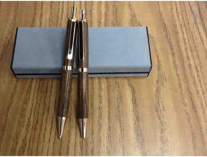 Beautiful wooden pen or pencil - hand crafted by Rabbi Ari Silver, just for you!