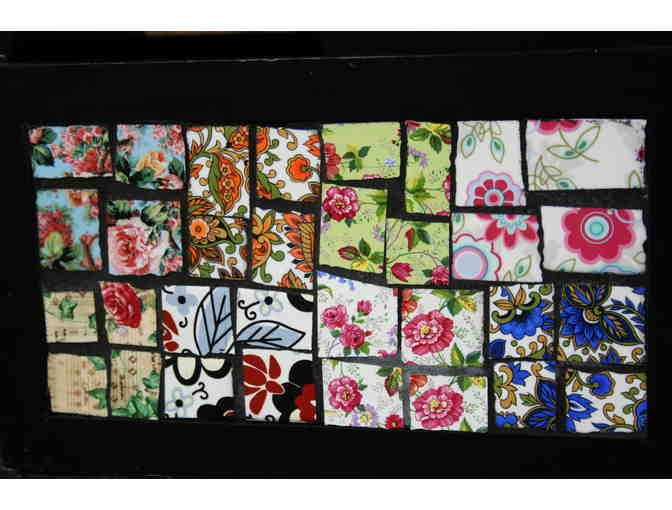 Marci's Mosaics and More:  Hand - crafted Mosaic Magazine / Bencher Box