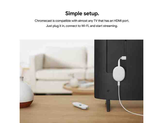Chromecast with Google TV - 4K