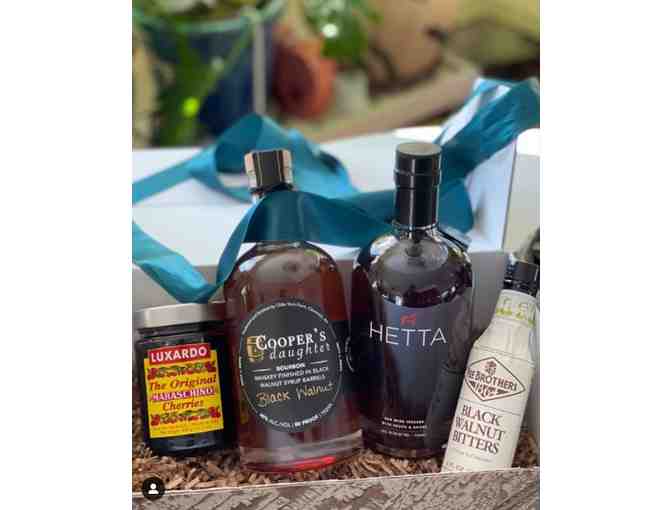 Black Walnut Manhattan Cocktail Box from Cooper's Daughter Spirits