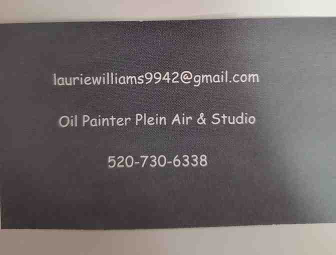 Landscape painting of Mashipacong Estate by Artist Laurie Williams