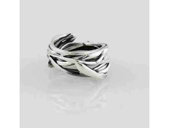 Binding Band, Sterling Silver Ring by Kro-Gu Designs