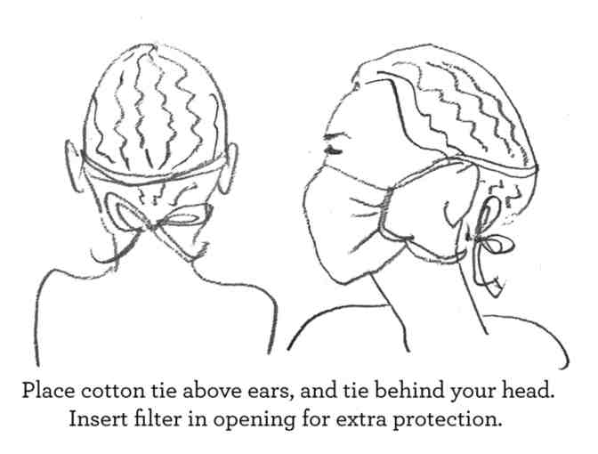 Grey Black Splatter Paint Hand Dyed Batik Linen Face Mask By Rustic Loom