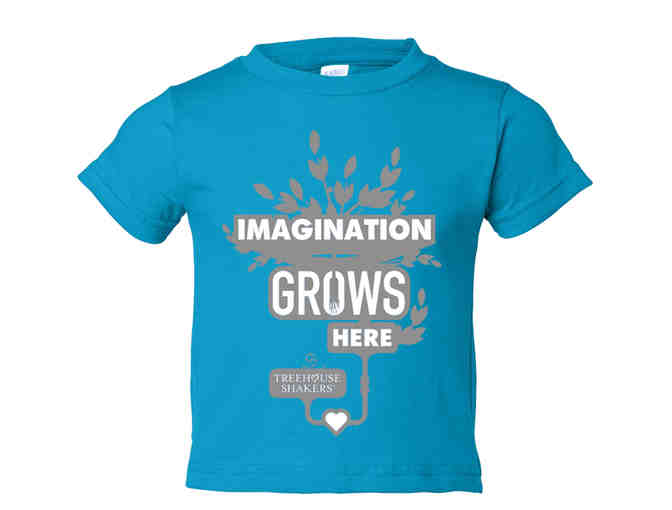 Treehouse Shakers' Toddler T-shirt in Pink or Teal