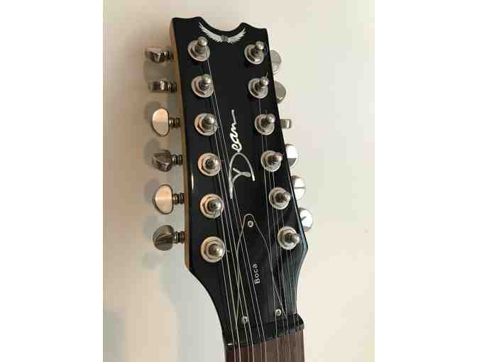 Black Dean Boca 12-String Electric Guitar
