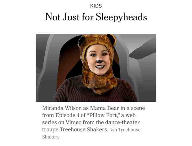 Family Viewing Package to Treehouse Shakers' Pillow Fort, Season I