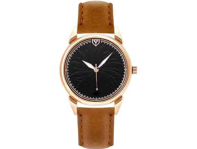 Elegant Vegan Leather Watch
