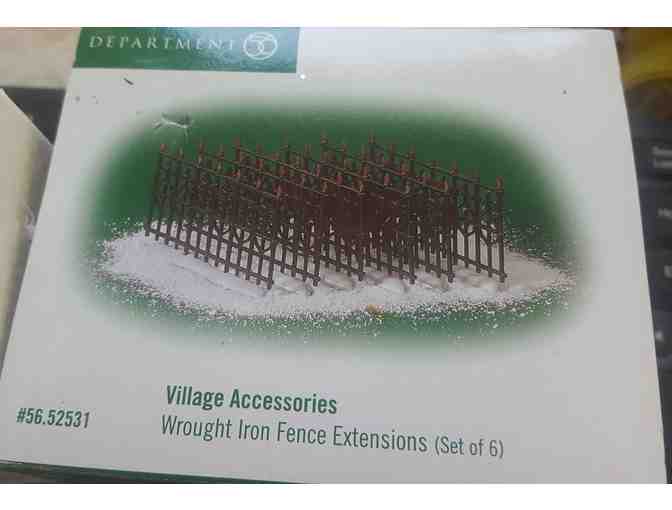 Dickens Village Collection: Wrought Iron Fence Extensions