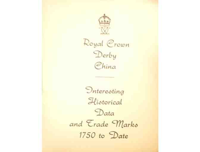 Royal Crown Derby China Plate