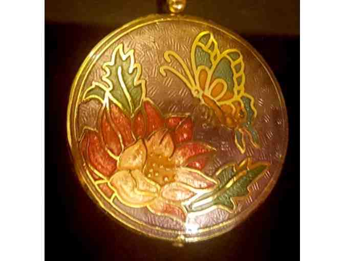 Cloisonne Amulet on Chain