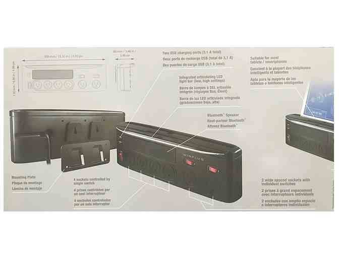 Winplus Power Station With Bluetooth, Speaker And Led Work Light
