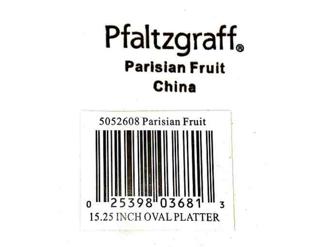 Oval Stoneware Platter