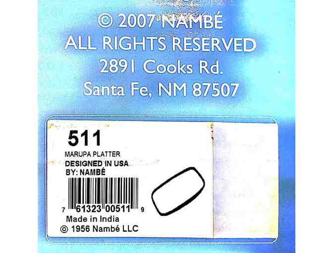 Nambe Silver Alloy Marupa Platter - Opening Bid Reduced