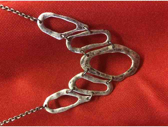 79-Silver Necklace with Adjustable Chain