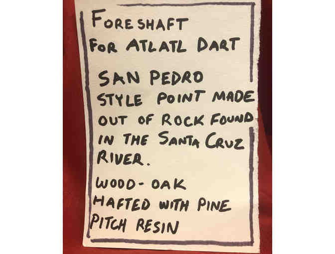 128 - Handmade Reproduction- Foreshaft for Atlatl dart