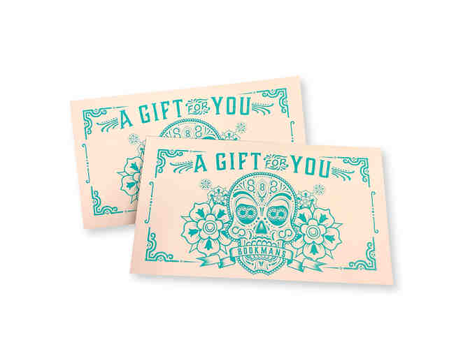 40- Bookman's Gift Certificate $50