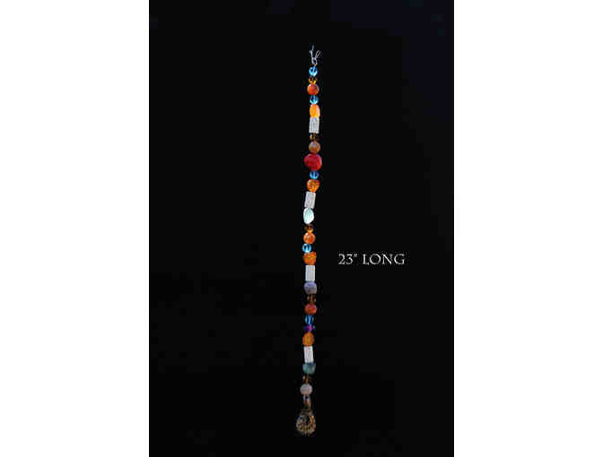 110 Bead and stone hanging
